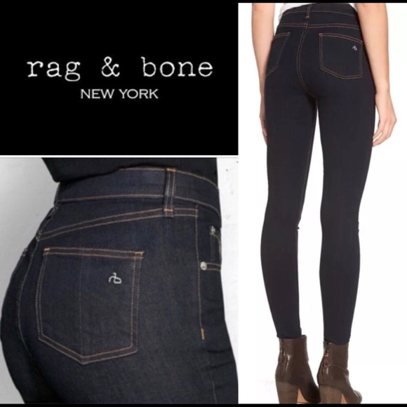rag & bone Denim - Rag & bone 10 inch skinny in Harrow